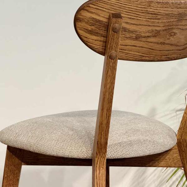 Scaun de bucătărie Mobicasa ISKU Stofă/ Rustic Cream photo 6 Scaun de bucătărie Mobicasa ISKU Stofă/ Rustic Cream photo 6