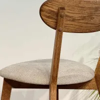 Scaun de bucătărie Mobicasa ISKU Stofă/ Rustic Cream photo 6