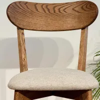 Scaun de bucătărie Mobicasa ISKU Stofă/ Rustic Cream photo 7