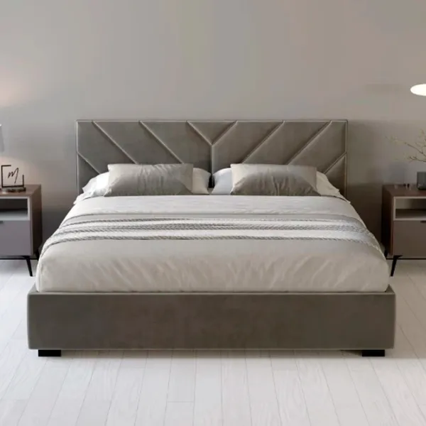 Кровать My-Style my-Kira 140 x 200 см / Фанера / Тёмно-серый photo 3