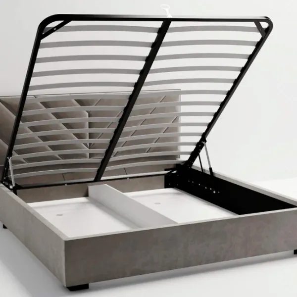 Кровать My-Style my-Kira 140 x 200 см / Фанера / Тёмно-серый photo 6