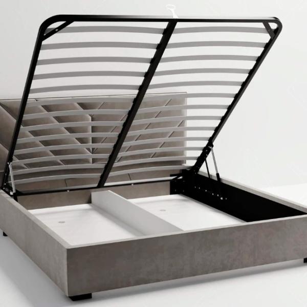 Кровать My-Style my-Kira 140 x 200 см / Фанера / Тёмно-серый photo 6