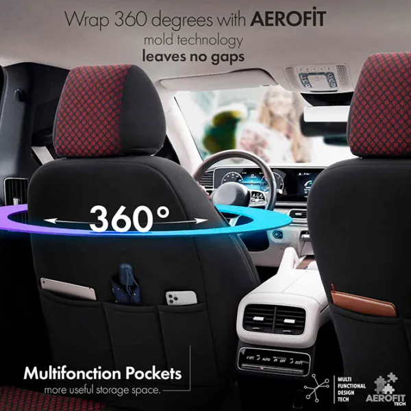 Husă pentru scaun Otom Sport 2+1 Universal photo 2