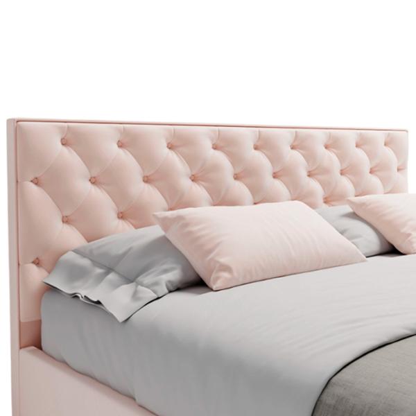 Кровать My-Style my-Mona 200 x 200 см / Фанера / Светло-розовый photo 2