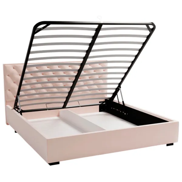 Кровать My-Style my-Mona 200 x 200 см / Фанера / Светло-розовый photo 4