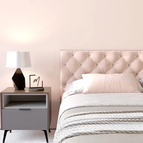 Кровать My-Style my-Mona 200 x 200 см / Фанера / Светло-розовый photo 7