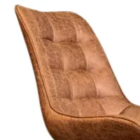Scaun de bucătărie Hydro-S Crown Textil/ Brown Black photo 2