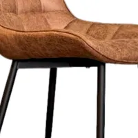 Scaun de bucătărie Hydro-S Crown Textil/ Brown Black photo 3