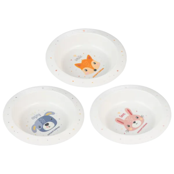 Farfurie Canpol Babies 4/412 Unisex / 4+ luni / White photo 4