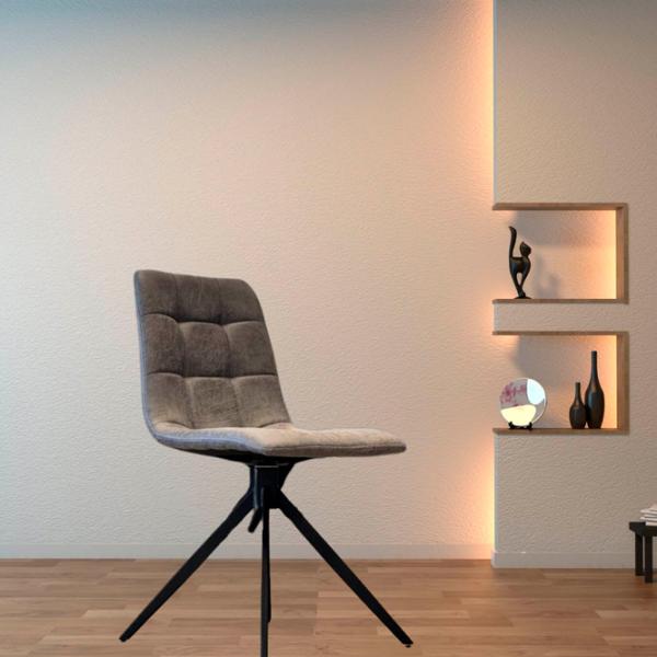 Кухонный стул Hydro-S Urban Textil/ Сапфировый синий Черный photo 4