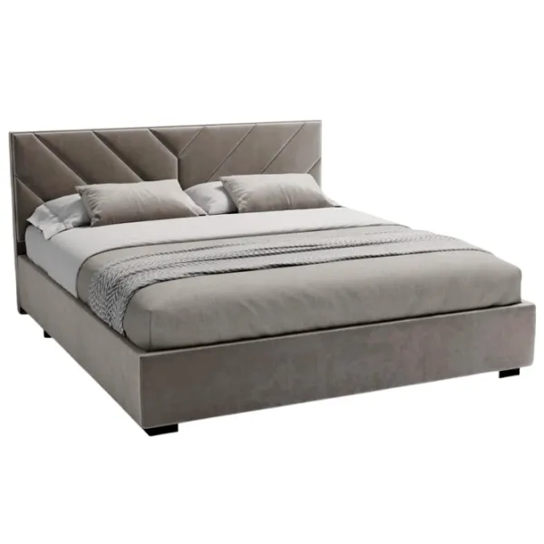 Кровать My-Style my-Kira 160 x 200 см / Фанера / Тёмно-серый photo 1