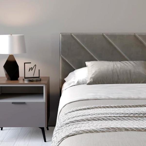 Кровать My-Style my-Kira 160 x 200 см / Фанера / Тёмно-серый photo 3