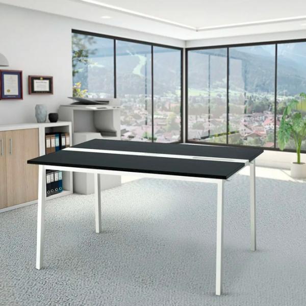 Офисный стол Ikea Mittzon ДСП/ Черный photo 2