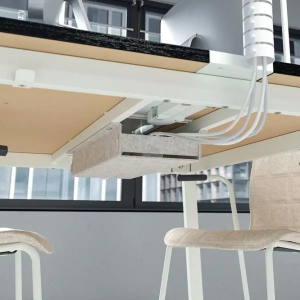 Офисный стол Ikea Mittzon ДСП/ Черный photo 7