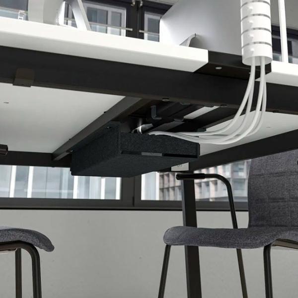 Masă de birou Ikea Mittzon PAL/ White photo 7