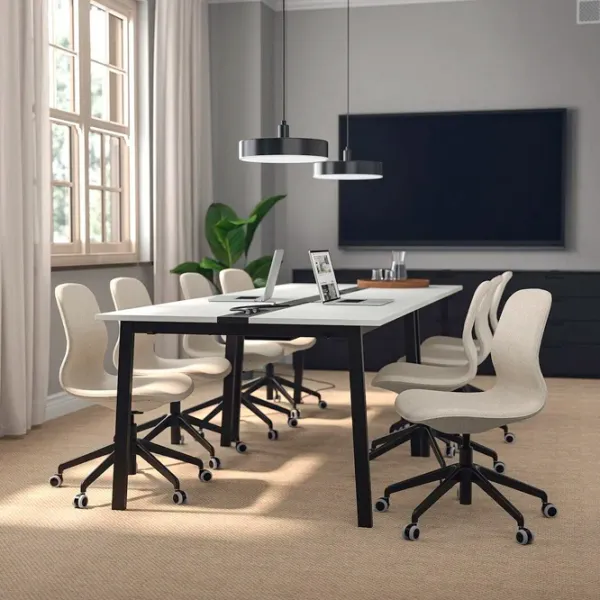 Masă de birou Ikea Mittzon PAL/ White photo 8