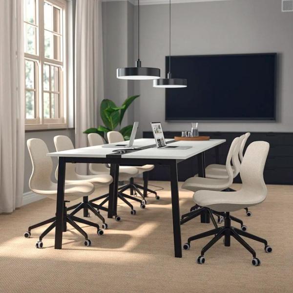 Masă de birou Ikea Mittzon PAL/ White photo 8