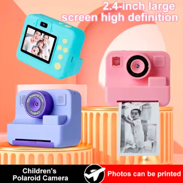 Фотоаппарат Kidyprint Instant H11  3+ / Желтый Синий photo 3