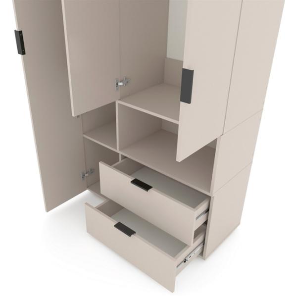 Dulap Nex Home A002R 230 x 100 x 42 / LPAL / Cashmere photo 3