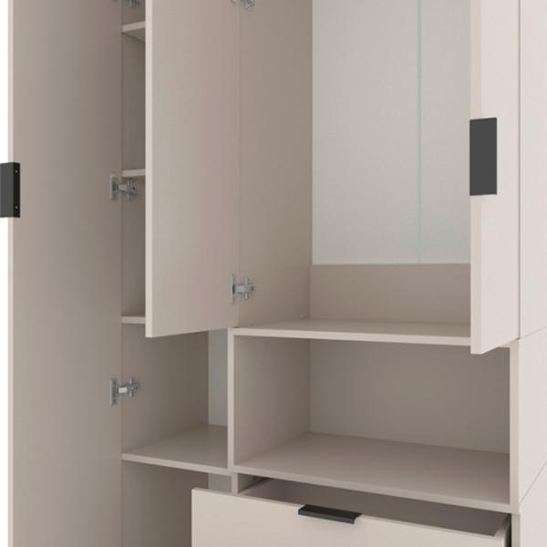 Dulap Nex Home A002R 230 x 100 x 42 / LPAL / Cashmere photo 5