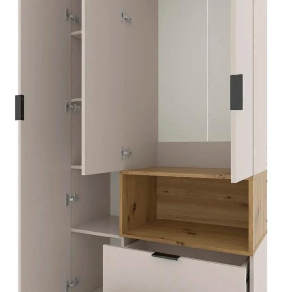 Dulap Nex Home A002R 230 x 100 x 42 / LPAL / Cahmere Oak Artisan photo 5