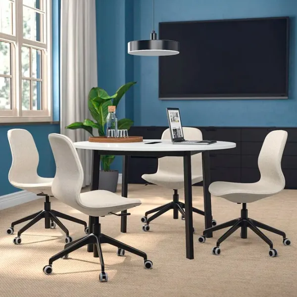 Masă de birou Ikea Mittzon PAL/ White photo 6