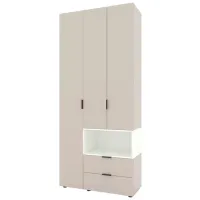 Dulap Nex Home A002R 230 x 100 x 42 / LPAL / Cashmere White Snow