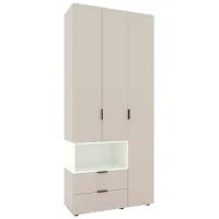 Dulap Nex Home A002R 230 x 100 x 42 / LPAL / Cashmere White Snow photo 2