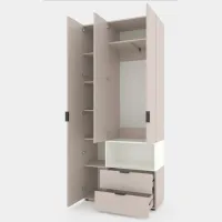 Dulap Nex Home A002R 230 x 100 x 42 / LPAL / Cashmere White Snow photo 3
