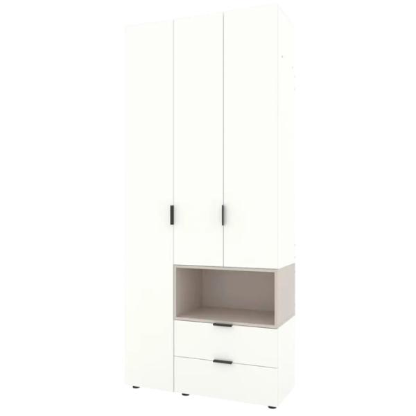 Dulap Nex Home A002R 230 x 100 x 42 / LPAL / White Snow Cashmere photo 1