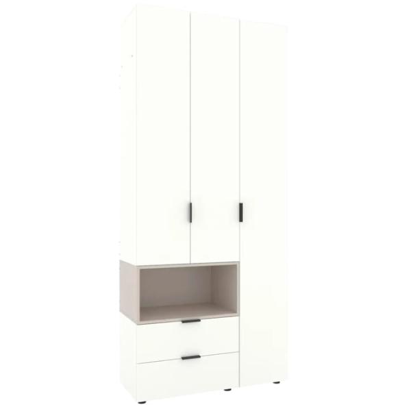 Dulap Nex Home A002R 230 x 100 x 42 / LPAL / White Snow Cashmere photo 2