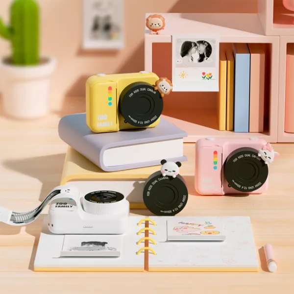 Фотоаппарат Kidyprint Zoo Family P2  3+ / Черный Розовый photo 6