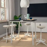 Офисный стол Ikea Mittzon ДСП/ Черный photo 2