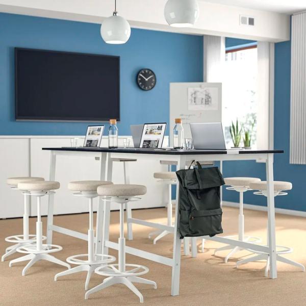 Masă de birou Ikea Mittzon PAL/ Black photo 5