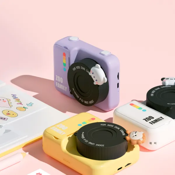 Фотоаппарат Kidyprint Zoo Family P2  3+ / Черный Фиолетовый photo 2