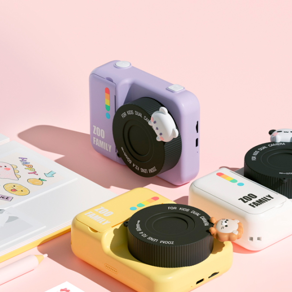 Фотоаппарат Kidyprint Zoo Family P2  3+ / Черный Фиолетовый photo 2