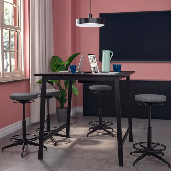 Masă de birou Ikea Mittzon PAL/ Black photo 2