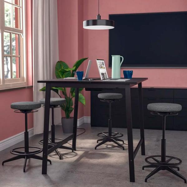 Masă de birou Ikea Mittzon PAL/ Black photo 2