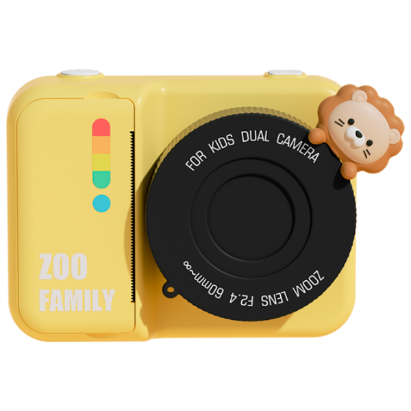 Фотоаппарат Kidyprint Zoo Family P2  3+ / Черный Желтый photo 1