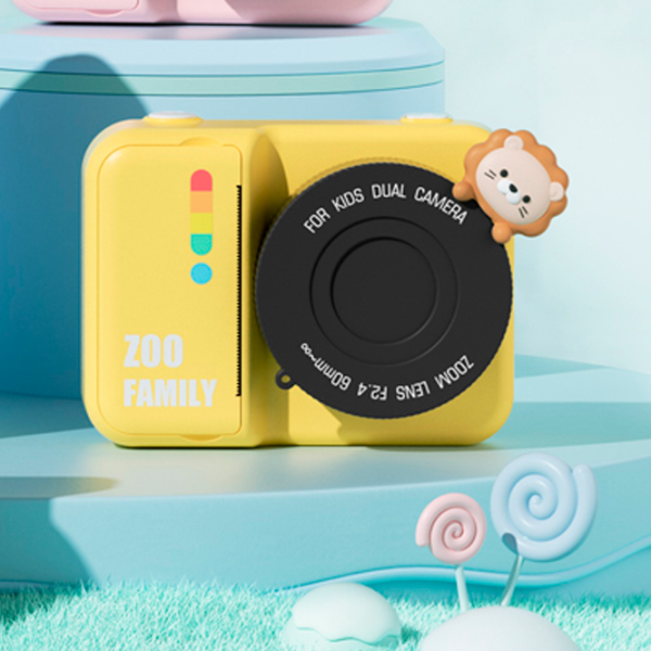 Фотоаппарат Kidyprint Zoo Family P2  3+ / Черный Желтый photo 2