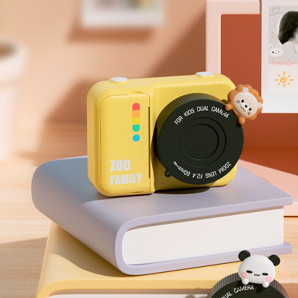 Фотоаппарат Kidyprint Zoo Family P2  3+ / Черный Желтый photo 4