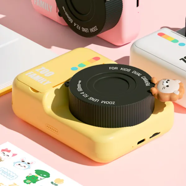 Фотоаппарат Kidyprint Zoo Family P2  3+ / Черный Желтый photo 7