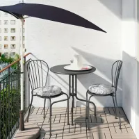 Садовый стол Ikea Lacko Круглый / Серый Серый photo 5