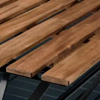 Садовый стол Ikea Tarno Прямоугольный / Черный Коричневый photo 5