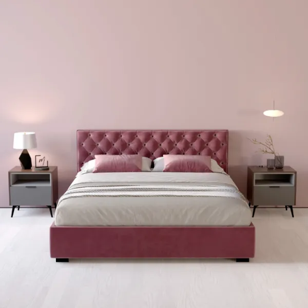 Кровать My-Style my-Mona 90 x 200 см / Фанера / Фиолетовый photo 6