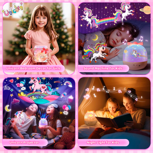 Проектор звезд Night Light Dreamer 6in1 WH-E16 1+ / Разноцветный Белый photo 8