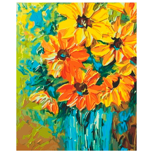 Картина по номерам PRC Цветы 03086 50 x 40 см / Вертикальная photo 1