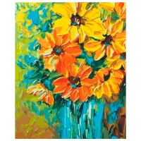 Картина по номерам PRC Цветы 03086 50 x 40 см / Вертикальная