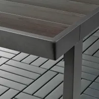 Садовый стол Ikea Varmanso Прямоугольный / Темно-серый Тёмно-серый photo 6