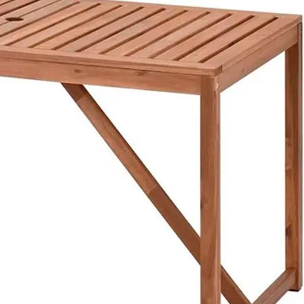 Садовый стол Ikea Nammaro Квадратный / Brown Коричневый photo 2